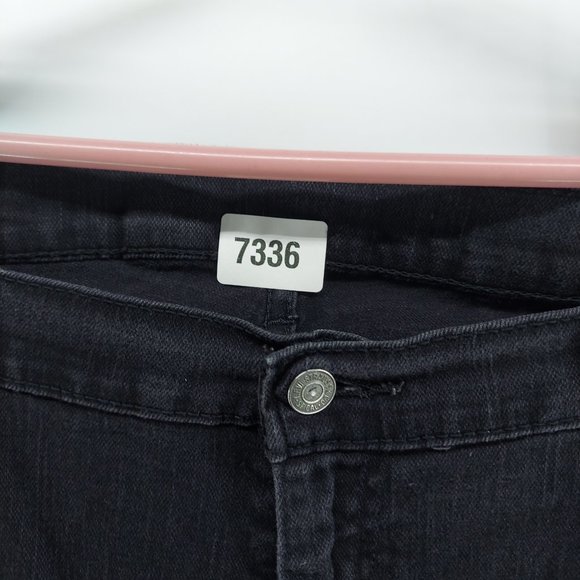 Mens Levi's 559 black Jeans Straight Leg  size 42 - Picture 3 of 12